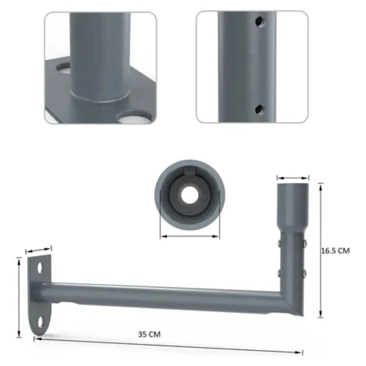 medidas soporte starlink motorizado